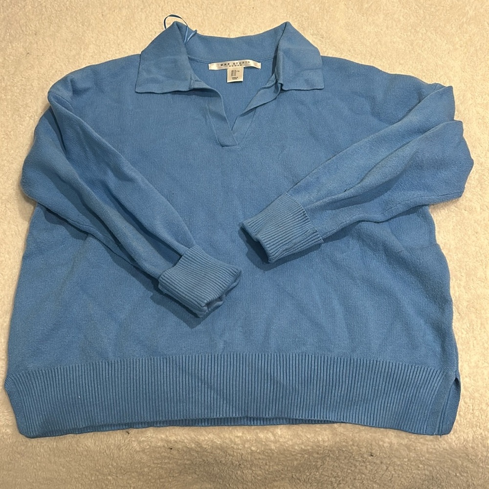 Max Mara Blue Cardigan